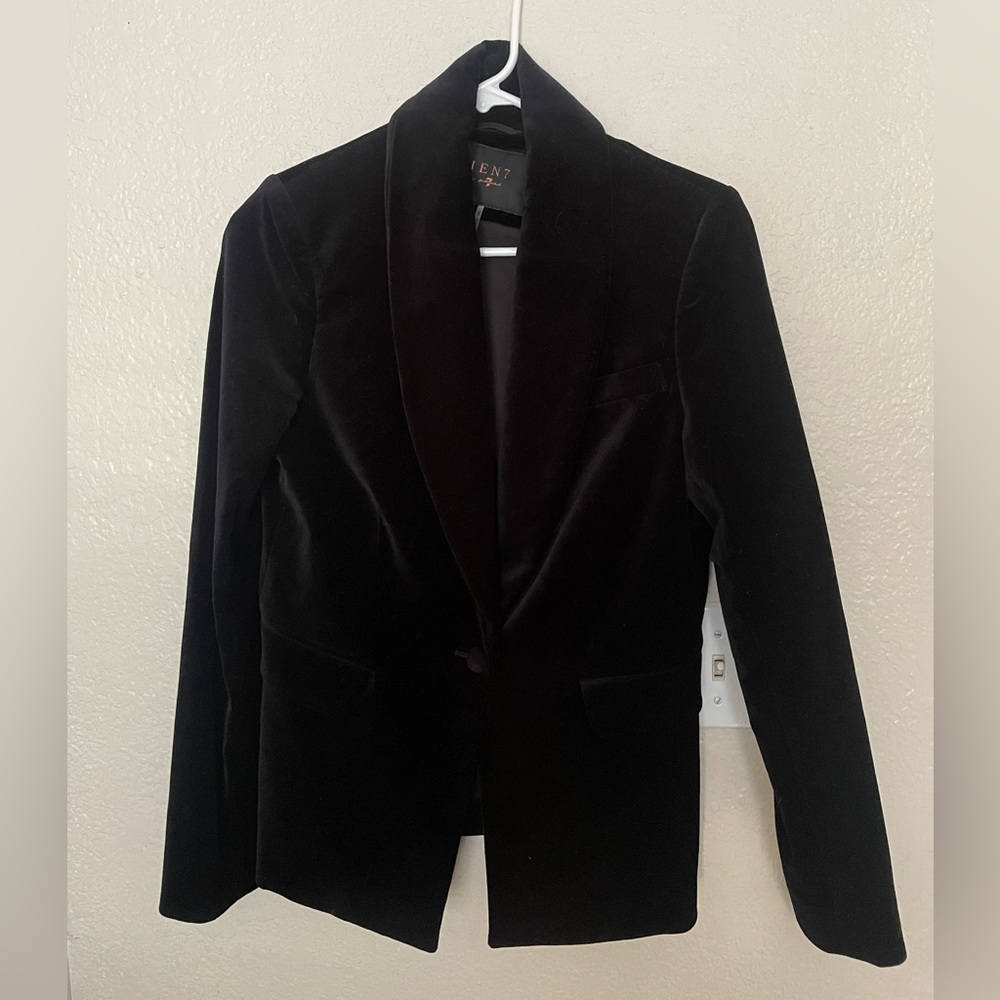 Black Velvet Jen 7 Blazer